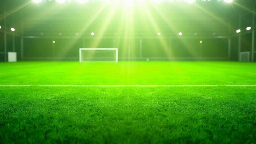 Campo de fútbol con equipamiento deportivo de alta calidad