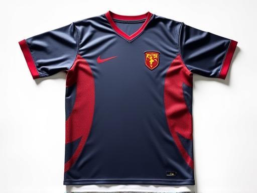 Camiseta de fútbol con diseño personalizado